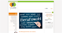 Desktop Screenshot of bildungsportal-dithmarschen.de
