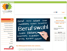 Tablet Screenshot of bildungsportal-dithmarschen.de